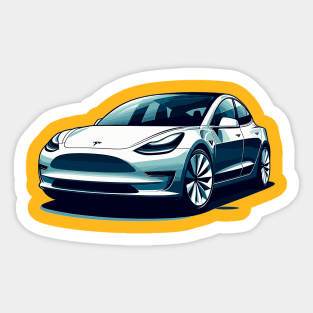 Tesla Model 3 Sticker